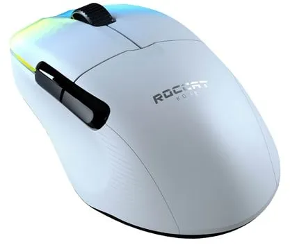 ROCCAT KONE PRO AIR - Spillmus - Optisk - 5 knapper - Hvit