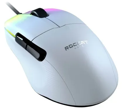 ROCCAT KONE PRO - Spillmus - Optisk - 5 knapper - Hvit