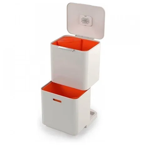 Joseph Joseph Avfallsbøtte Totem 60 L - Stein